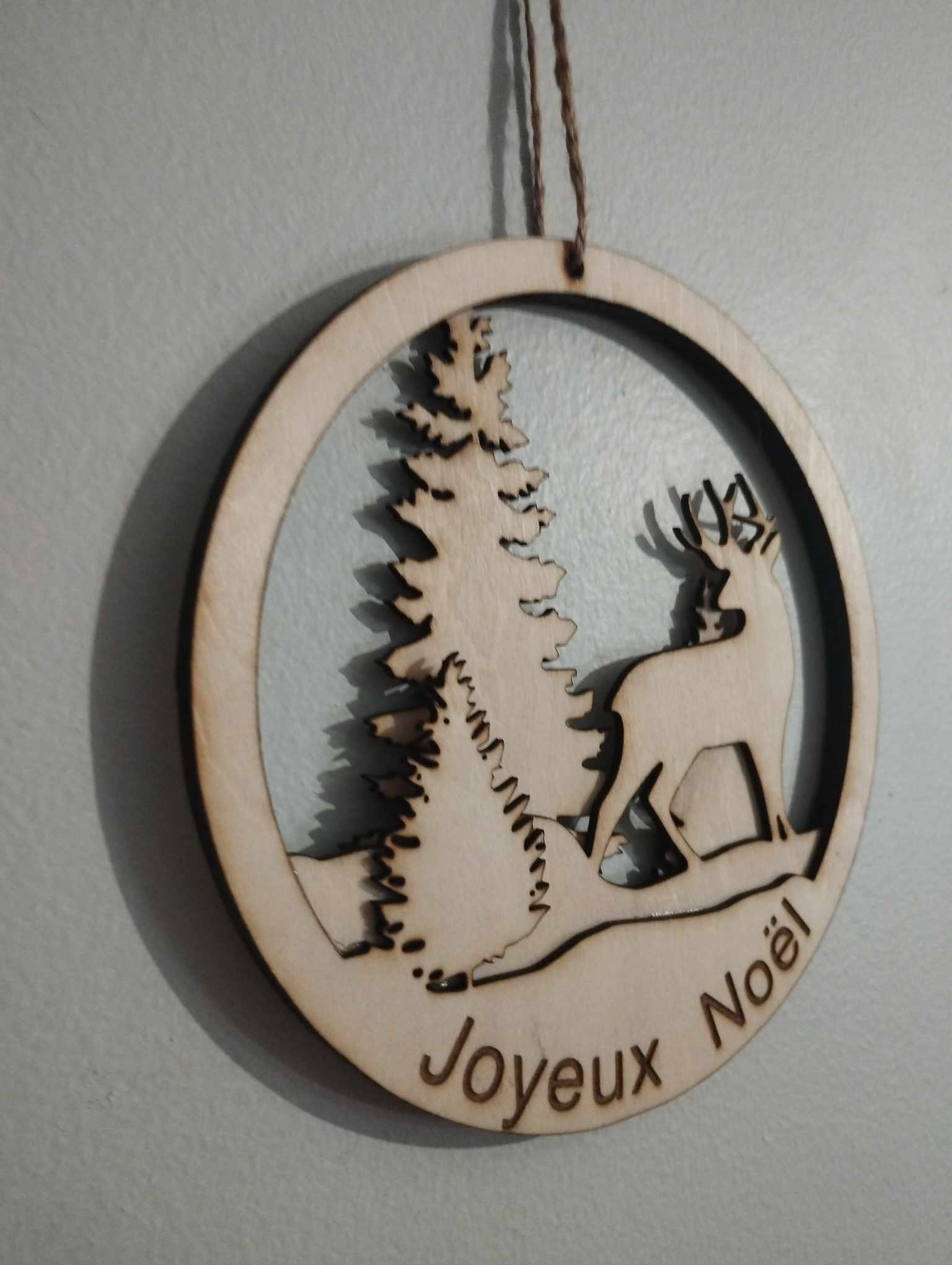 Boule de Noël personnalisée